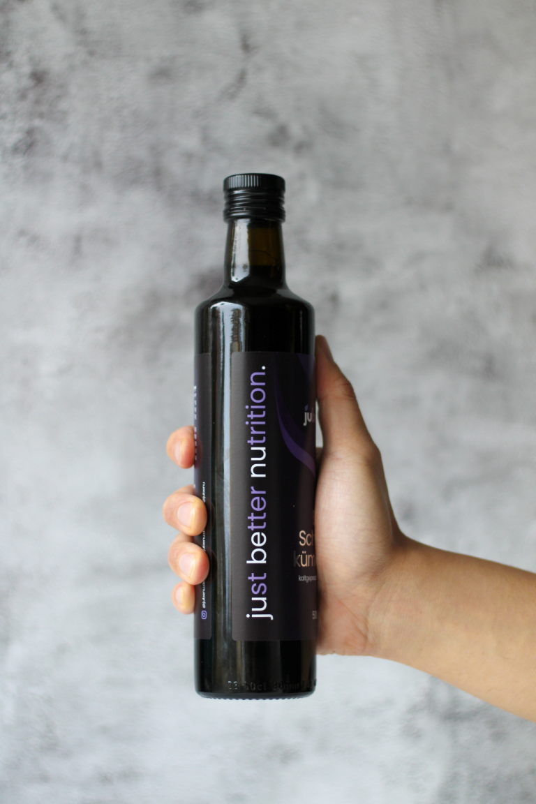 Flasche Schwarzkümmelöl von jubenu